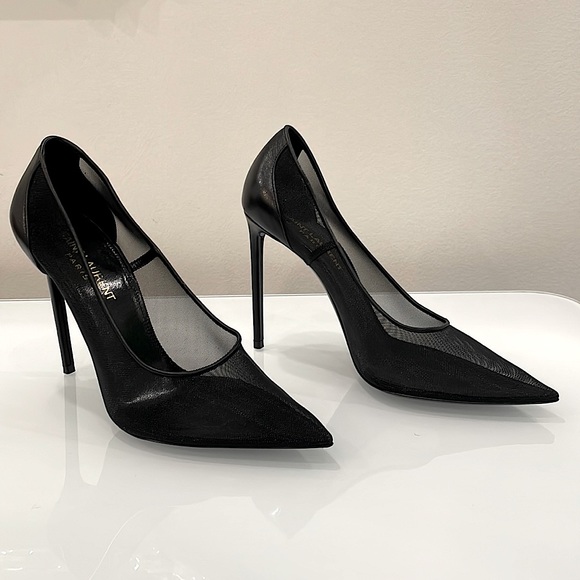 Saint Laurent Tulle Pumps - Picture 5 of 9